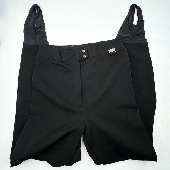 Vintage Stagsport By White Stag Schoeller Black Stirrup Ski Pants Small/medium - Picture 3 of 11